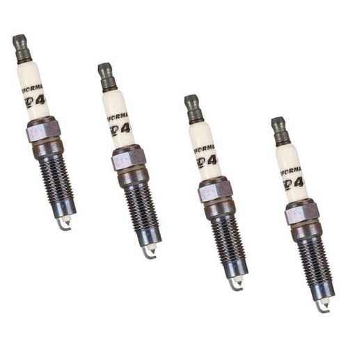 MSD Spark Plug, Standard, Tapered Seat, Iridium, 12mm Thread, 1.0625 Reach, 9/16 Hex, Set of 4