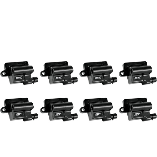 MSD Ignition Coil, 1999-2009 GM L-Series Truck Engines, Black, Set of 8