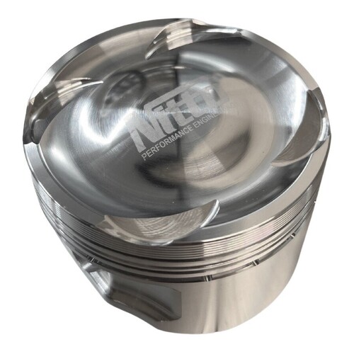 Nitto Pistons for Nissan SR20, Stroker, 2.2L, 86.5MM (+.020"), -13cc Dish, Heavy Duty Forging, set