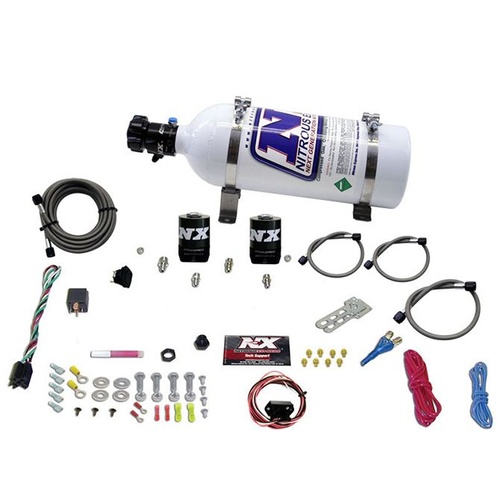 Nitrous Express Nitrous Plate System, 5th Gen Camaro, Single Nozzle, 35-150Hp, 5Lb Bottle