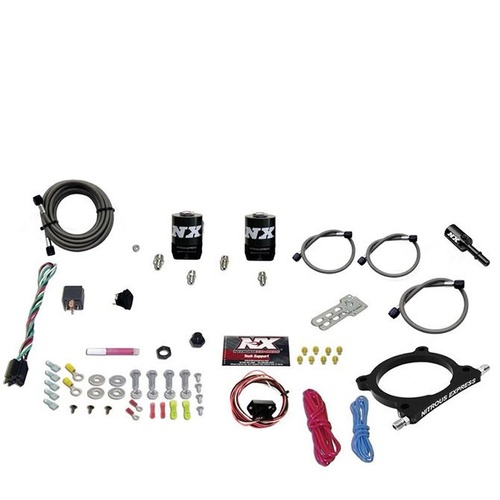 Nitrous Express Nitrous Plate System, 5.0L Coyote and 7.3L Godzilla, High Output, 50-250 Hp, No Bottle