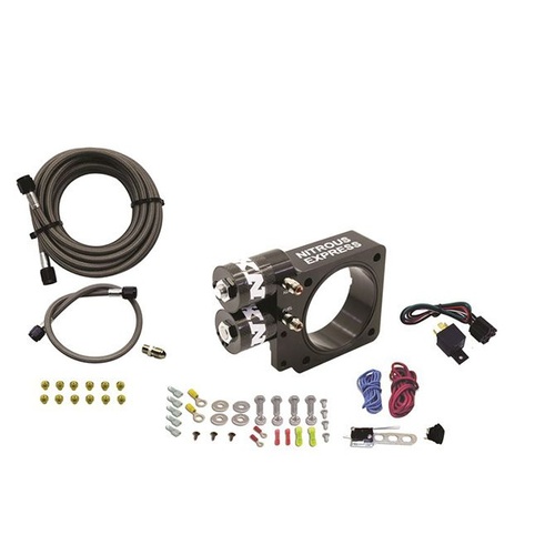 Nitrous Express Nitrous Plate System, Ford Pushrod Style Engine, 5.0L, No Bottle