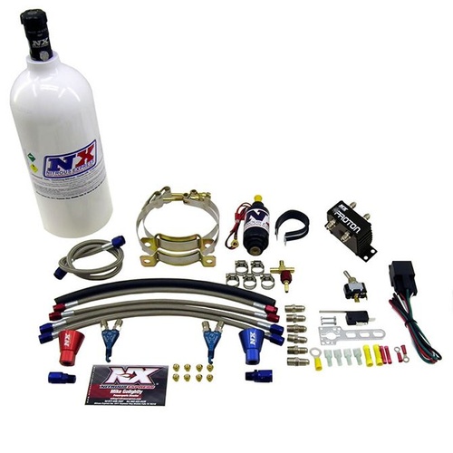 Nitrous Express Two Cylinder, Proton, 2.5 Lb Bottle, 2.5Lb