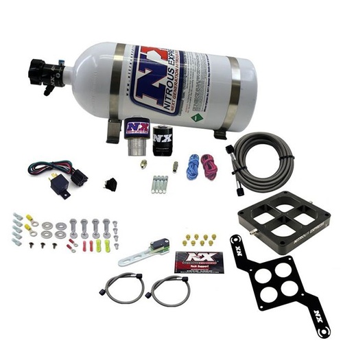 Nitrous Express Single Entry Crossbar Rnc .178 250-650Hp (4500 Flange) W/10Lb Bottle