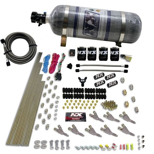 Nitrous Express Vortech Nozzle System w/ 12LB Composite Bottle, Kit