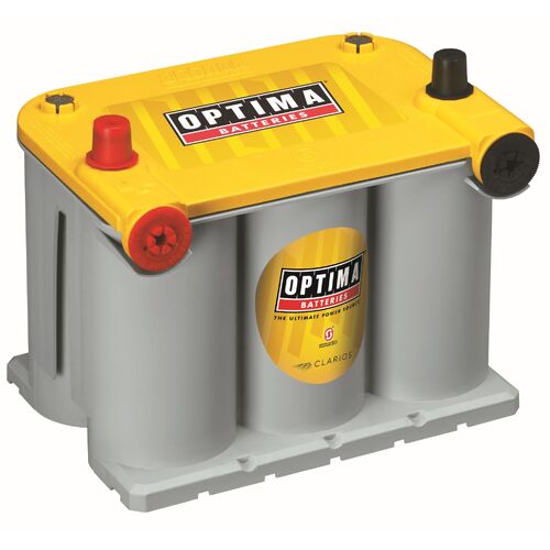 Optima Batteries Yellow Top D75/25 Starting Battery, Deep Cycle, 650 CCA, 48 AH, Each