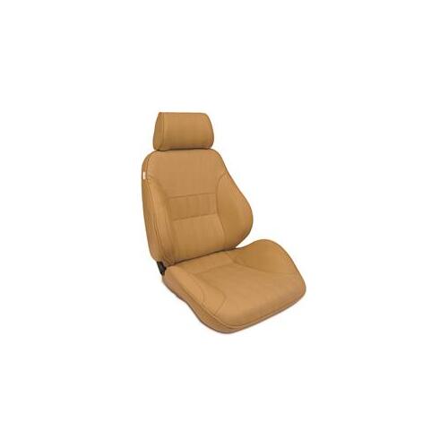 Procar Seat, Rally Series 1000, Driver Side, Canvas, Beige, Lever Recline, Each