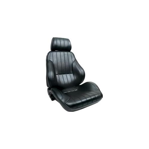 Procar Seat, Rally 1000, Reclining, Driver Side, Vinyl, Black, Each