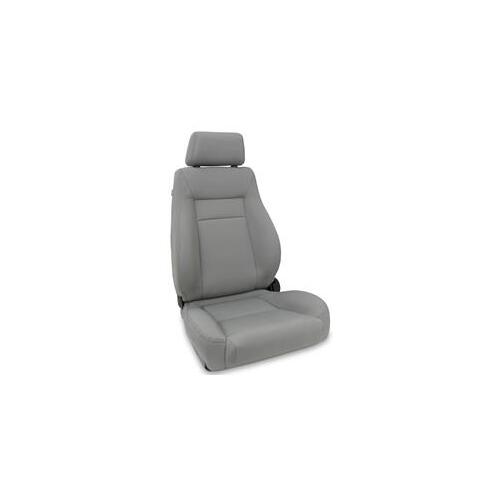 Procar Seat, Elite Series 1100, Recliner Left Grey Canvas