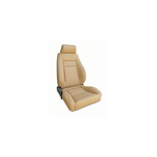 Procar Seat, Elite Series 1100, Reclining, Left Side, Vinyl, Beige, Each