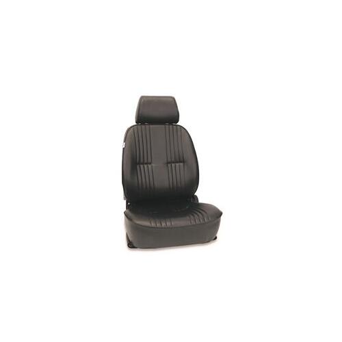 Procar Seat, Pro-90 Series 1300, Reclining Bucket, Driver Side, Black, Each