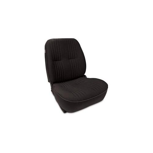 Procar Seat, Pro-90 Lowback Series 1400, Reclining, Driver Side, Velour, Black, Each