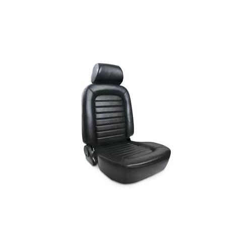 Procar Seat, Classic 1500, Driver Side, Black Vinyl, Each