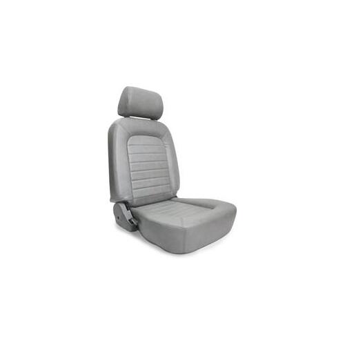 Procar Seat, Classic Series 1500, Driver Side, Vinyl, Gray, Lever Recline, Each