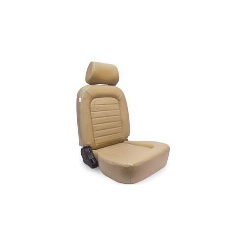 Procar Seat, Classic Series 1500, Driver Side, Vinyl, Beige, Lever Recline, Each