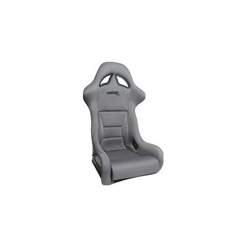 Procar Seat, Drifter Series 1780, Velour, Gray, Each