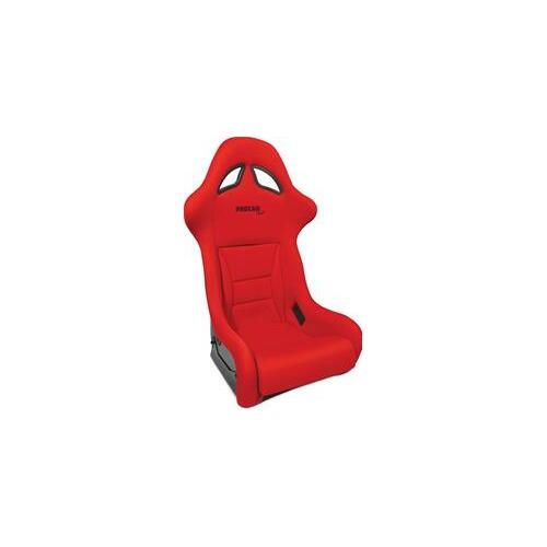 Procar Seat, Drifter Series 1780, Velour, Red, Each