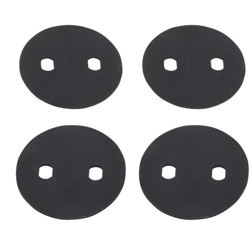 Quick Fuel Throttle Plates, Steel, 1 9/16 in. Diameter, 0.0625 in, Thick, Set of 4