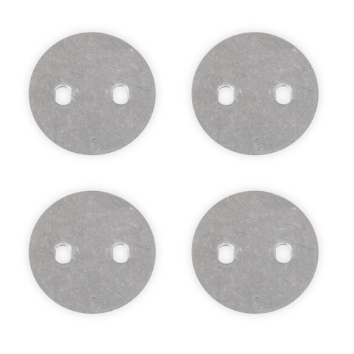 Quick Fuel Throttle Plates, Aluminium, 2 1/8 in. Diameter, Set of 4