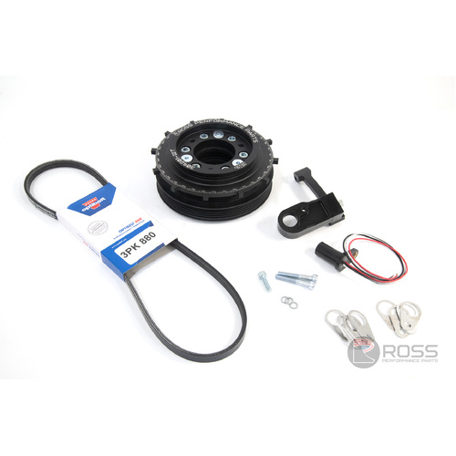 Ross Performance  Crank Trigger, Nissan SR20 S13 RWD, Metal Jacket, 12T, Cherry Sensor, Kit