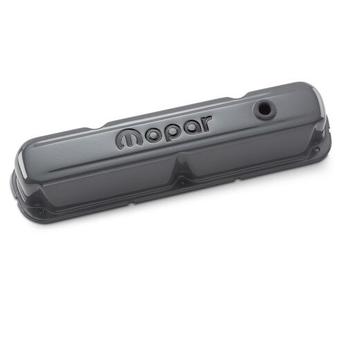 Proform , Mopar Valve Covers MOPAR ® Emblem, Shark Gray; Tall, Perimeter Bolt; Recessed Emblems