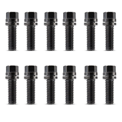 Proform , Wedge-Locking Header Bolts, Black Oxide Finish; 3/8"-16 Thread Diameter, 1" Long