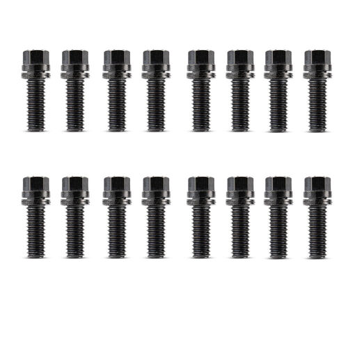 Proform , Wedge-Locking Header Bolts, Black Oxide Finish; 3/8"-16 Thread Diameter, 1" Long