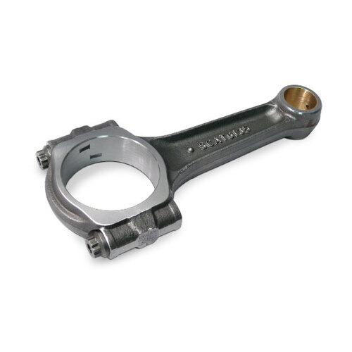 SCAT Connecting Rod, SB Ford 289-302W, 5.325 in. Rod Length, Pro Stock Forged 4340 Steel, I-Beam, Chevy Pin Size, 3/8 in. Bolt Size, Set