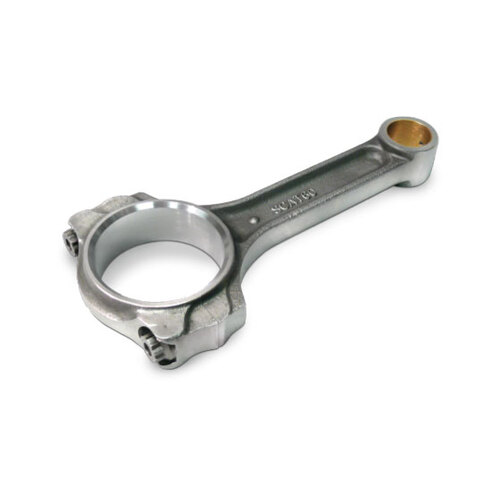 SCAT Connecting Rod, SB Chev, Pro Series 4340 Steel, I-Beam, 6.000 in. Rod Length, 2.100", 7/16 in. Bolt Size, Cap Screw, 12-Point, Set