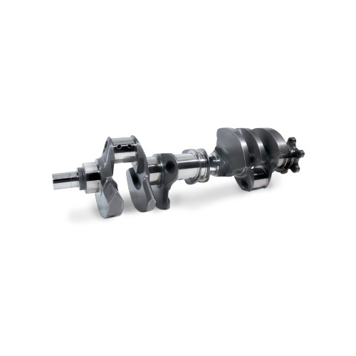 SCAT Crankshaft, Internal Balanced, 2-Piece, Forged 4340 Steel, Superlight, 4.500 in. Stroke, Pontiac 3.250 in. Main, Each