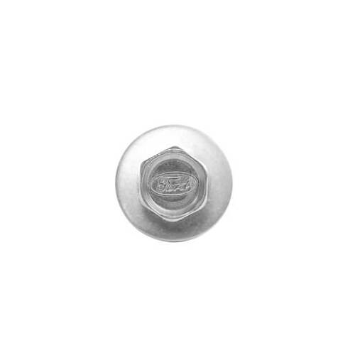 Scott Drake Classic Body Fasteners, Fender, Stainless Steel, Silver Zinc Plated, 5/16-18 in. Threads, 0.938 in. Length, Hex Head, 0.875 in. Washer Dia