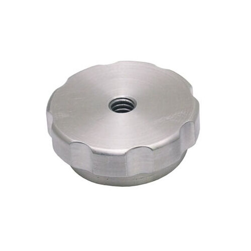 Scott Drake Classic Knob, Air Cleaner, Aluminum, 1/4 in.-20 Thread, Each