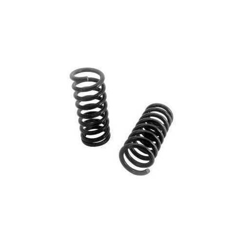 Scott Drake Classic Springs, Coil Type, Front, Black Powdercoated, For Ford, Pair