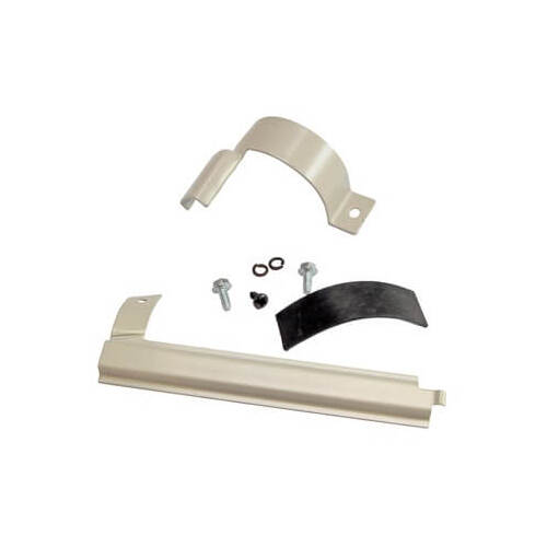 Scott Drake Classic Gauge Installation, Rally-Pac Mounting, White, 1966 For Ford Mustang, Kit