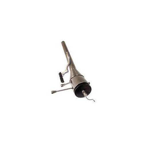 Scott Drake Classic Steering Column, Tilt, Steel, Natural, 2 in. Diameter, 33 in. Length, 1 in. DD Lower Output, For Ford, For Mercury, Each