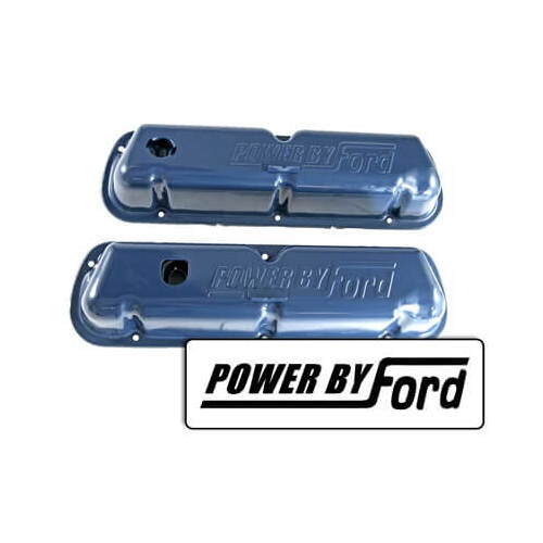 Scott Drake Classic 68-70 Oe Valve Covers Blue/Sb