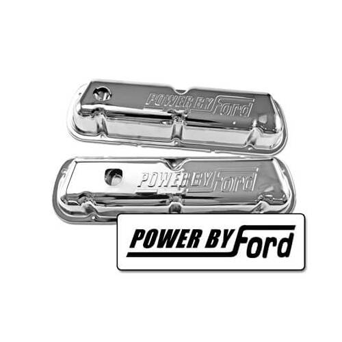 Scott Drake Classic 68-70 Oe Valve Covers Chrm/Sb