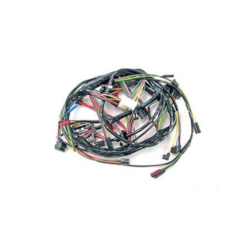 Scott Drake Classic Body Wiring Harness, 1968 Underdash Harness With Foglamp, Kit