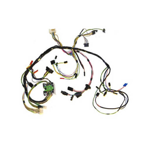 Scott Drake Classic Body Wiring Harness, 1969 Mustang Under Dash Wiring Harness W/Tach, Kit