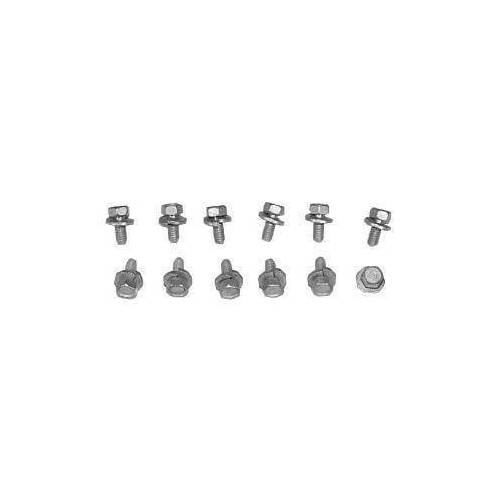 Scott Drake Classic Valve Cover Bolts, Steel, 1970-1973 For Ford Mustang, 351C, Set of 12