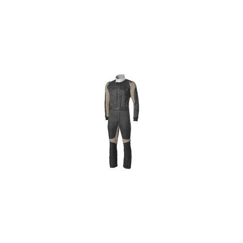 Simpson Racing G Six 0 Racing Suit X-Large Black/Grey/Grey