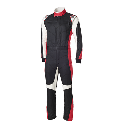 Simpson Racing Six 0 Racing Suit XLarge Black/Red