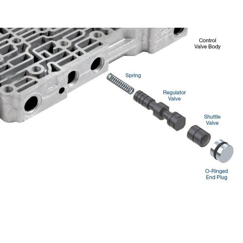 Sonnax Oversized Tcc Regulator Valve Kit, GM 6T40 Series (Gen. 1, 2 & 3), Each