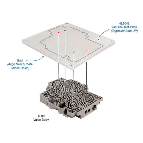 Sonnax Vacuum Test Plate Kit, GM, 4L80E, 4L85E, Each