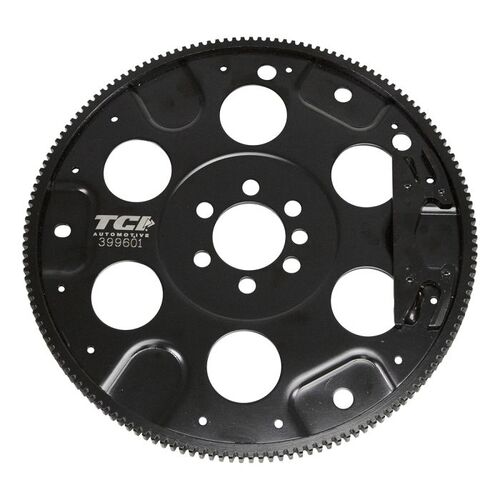 TCI Transmission Premium Flexplate for Late SB Chev External Balance, 10.75” Bolt Pattern, 153-Tooth, 1 Piece Rear Main, Each