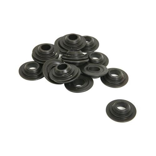 Trick Flow Valve Spring Retainers, 7 degree, GM LS, Dual spring +.050, Chromoly Steel, 8mm Stem Diameter, Set of 16