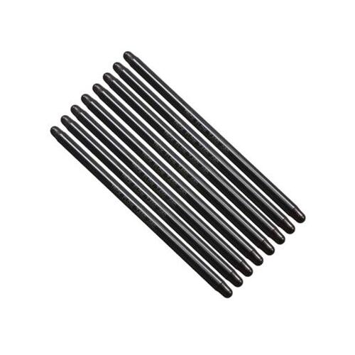 Trick Flow Pushrods, 3/8 in. Diameter, 8.200 in. Long, 4130 Chromoly, 0.080 in. Wall, For Guideplates, Set of 8