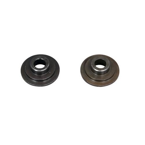 Trick Flow Valve Spring Retainers, Intake, Chromoly Steel, 7 Degree, 1.47 in. Outside Dia., .803 in. Inside Dia., Pair