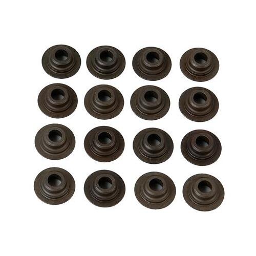 Trick Flow Valve Spring Retainers, Chromoly, 1.25 in. Diameter, 7-Degree, Single spring +.050, Each