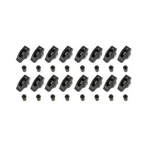 Trick Flow Rocker Arms, 1.5 Ratio, 7/16 in. Stud, Full Roller Design, Aluminum, Small For Chevrolet, Set of 16